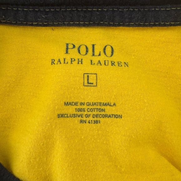Polo Ralph Lauren Boys Large Pony USA T-Shirt Size Large - Picture 6 of 9